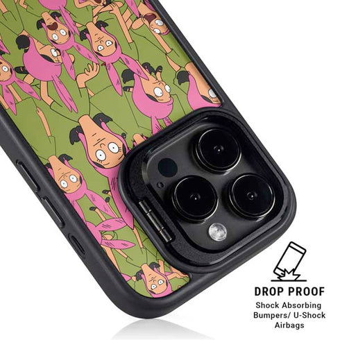 Bobs Burgers Louise Belcher iPhone 14 Pro Kickstand Case