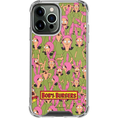 Bobs Burgers Louise Belcher iPhone 14 Pro Max Clear Case