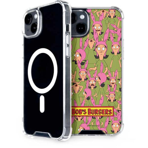 Bobs Burgers Louise Belcher iPhone 15 MagSafe Case