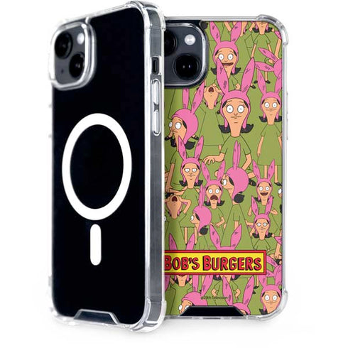 Bobs Burgers Louise Belcher iPhone 15 Plus MagSafe Case