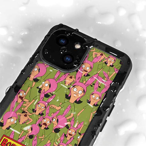 Bobs Burgers Louise Belcher iPhone 15 Plus Waterproof Case