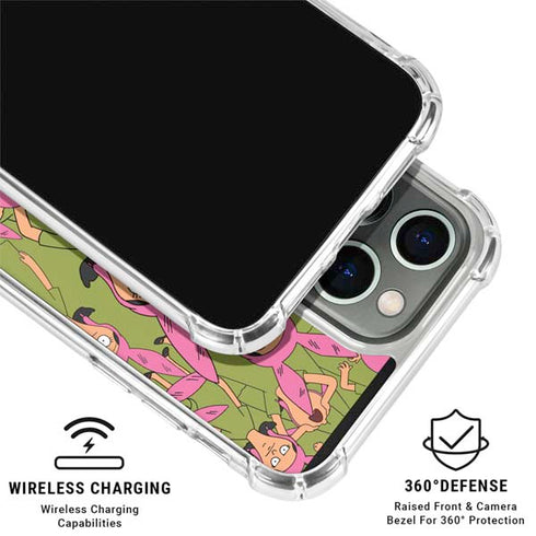 Bobs Burgers Louise Belcher iPhone 15 Pro Clear Case