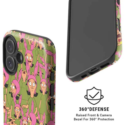 Bobs Burgers Louise Belcher iPhone 16 Magsafe Impact Case