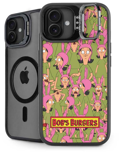 Bobs Burgers Louise Belcher iPhone 16 Plus Kickstand Case