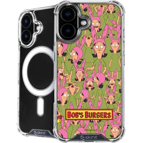 Bobs Burgers Louise Belcher iPhone 16 Plus MagSafe Case