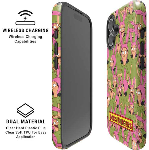 Bobs Burgers Louise Belcher iPhone 16 Plus Magsafe Impact Case