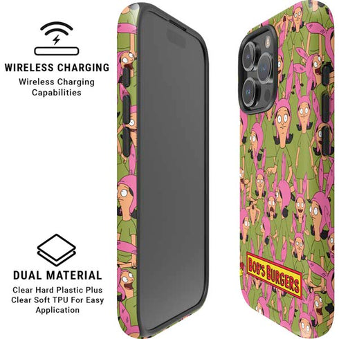 Bobs Burgers Louise Belcher iPhone 16 Pro Max Magsafe Impact Case