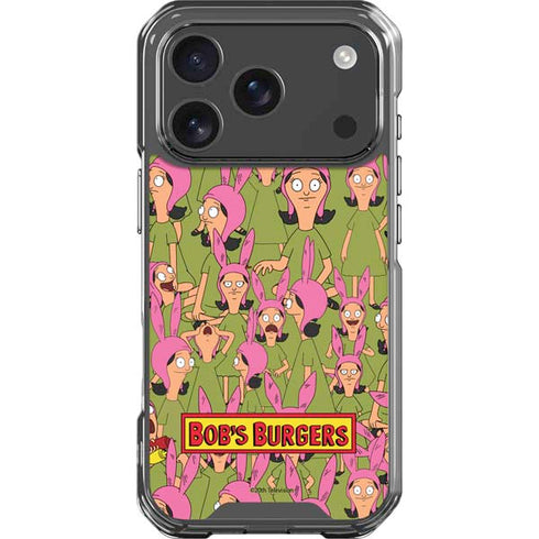 Bobs Burgers Louise Belcher iPhone 17 Pro Clear Case