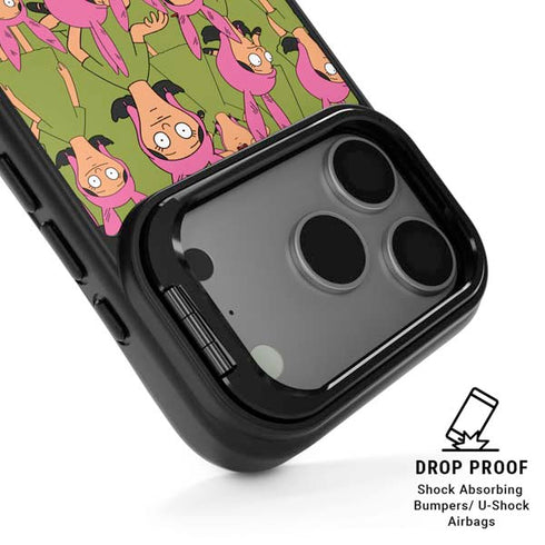Bobs Burgers Louise Belcher iPhone 17 Pro Kickstand Case