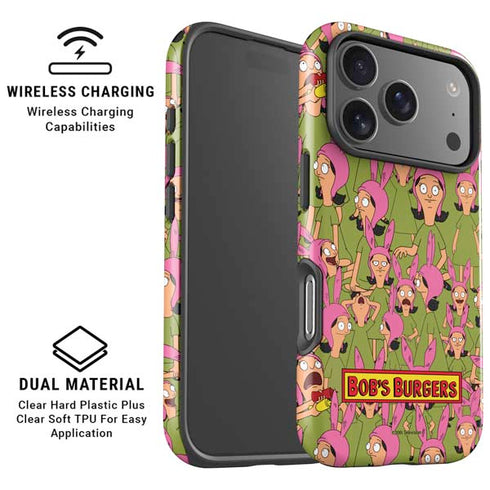 Bobs Burgers Louise Belcher iPhone 17 Pro Magsafe Impact Case
