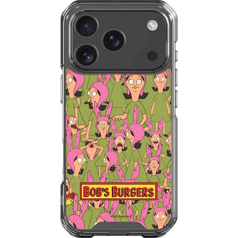 Bobs Burgers Louise Belcher iPhone 18 Pro Clear Case