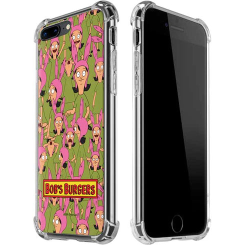 Bobs Burgers Louise Belcher iPhone 7/8 Plus Clear Case