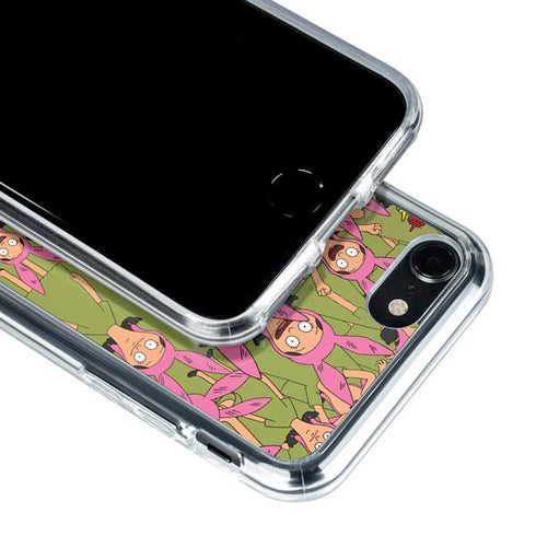 Bobs Burgers Louise Belcher iPhone SE (2nd & 3rd Gen) Clear Case