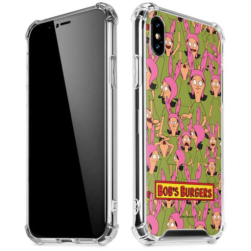 Bobs Burgers Louise Belcher iPhone X/XS Clear Case