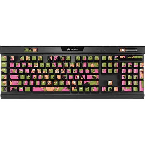 Bobs Burgers Louise Belcher K95 RGB PLATINUM Mechanical Gaming Keyboard Skin