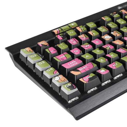 Bobs Burgers Louise Belcher K95 RGB PLATINUM Mechanical Gaming Keyboard Skin