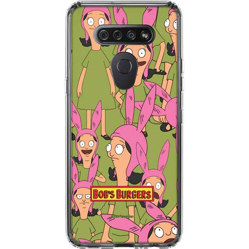 Bobs Burgers Louise Belcher LG K51/Q51 Clear Case