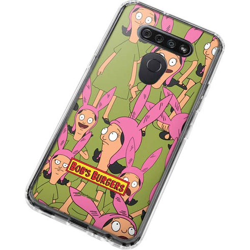 Bobs Burgers Louise Belcher LG K51/Q51 Clear Case