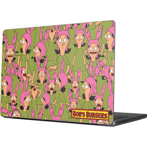 Bobs Burgers Louise Belcher MacBook Pro 14in (2021-24) Skin