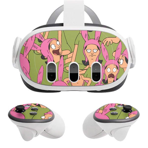 Bobs Burgers Louise Belcher Meta Quest 3 Skin