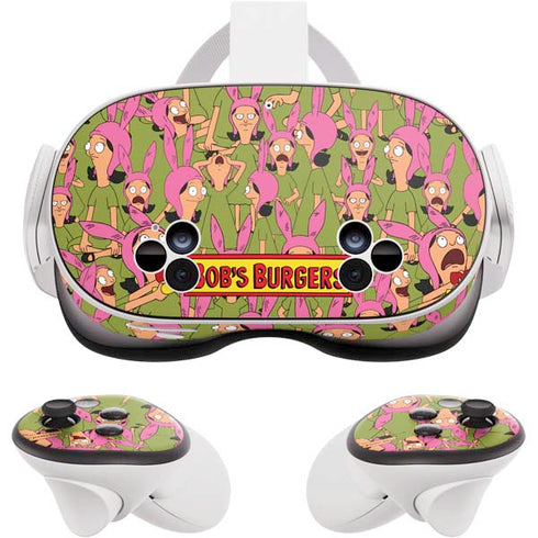 Bobs Burgers Louise Belcher Meta Quest 3S Skin