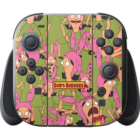 Bobs Burgers Louise Belcher Nintendo Switch 2 (2025) with Joy-Con Skin