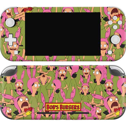 Bobs Burgers Louise Belcher Nintendo Switch Lite Skin
