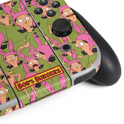 Bobs Burgers Louise Belcher Nintendo Switch OLED (2021) Skin