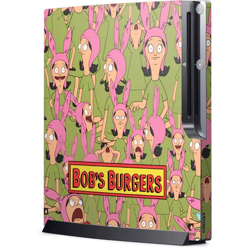 Bobs Burgers Louise Belcher Playstation 3 & PS3 Slim Skin