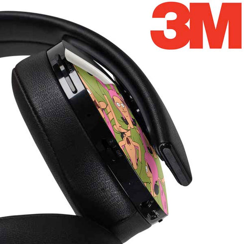 Bobs Burgers Louise Belcher PlayStation 4 Gold Wireless Headset Skin