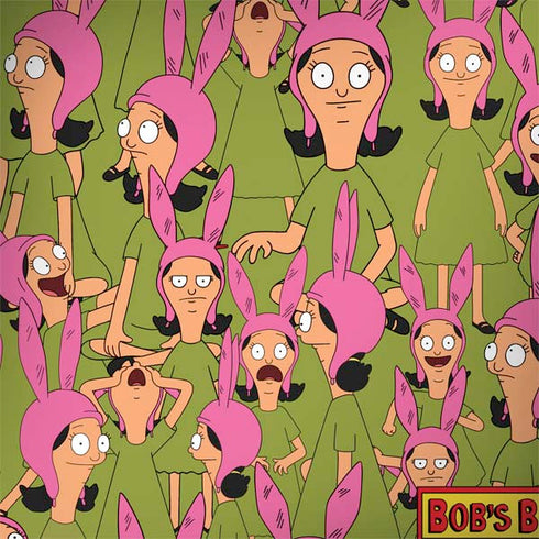 Bobs Burgers Louise Belcher PlayStation 4 Gold Wireless Headset Skin
