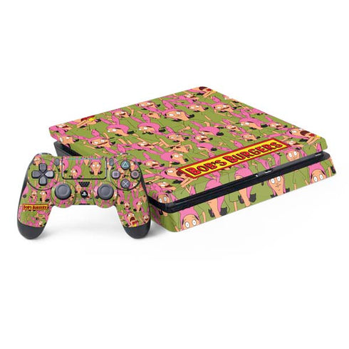 Bobs Burgers Louise Belcher PS4 Slim Bundle Skin
