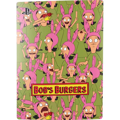Bobs Burgers Louise Belcher PS5 Digital Edition Console Skin