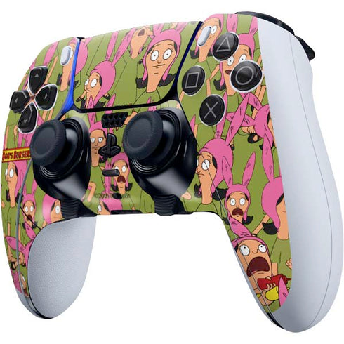 Bobs Burgers Louise Belcher PS5 DualSense Edge Pro Controller Skin