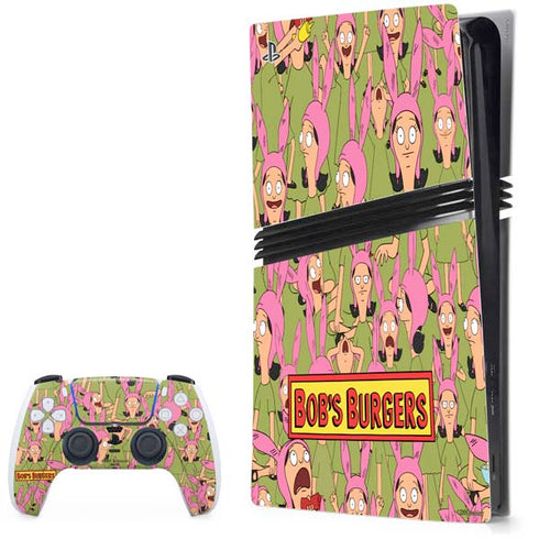 Bobs Burgers Louise Belcher PlayStation PS5 Skins