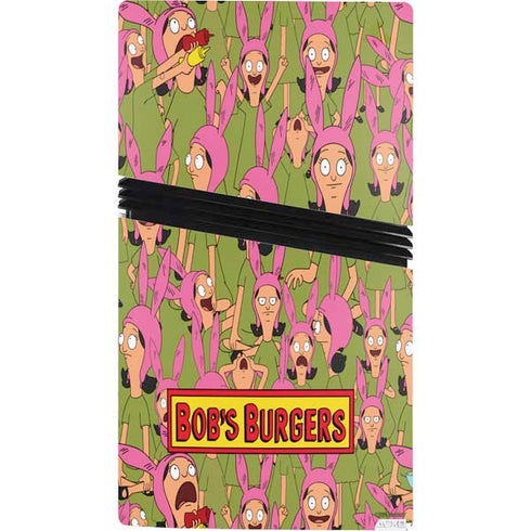 Bobs Burgers Louise Belcher PS5 Pro Console Skin