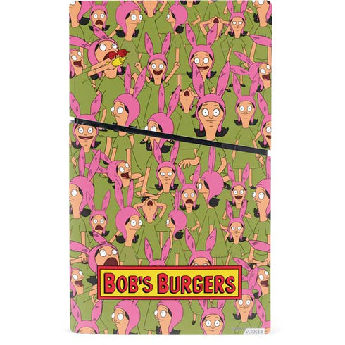 Bobs Burgers Louise Belcher PS5 Slim Digital Edition Console Skin