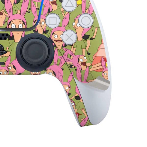 Bobs Burgers Louise Belcher PS5 Slim Disk Bundle Skin