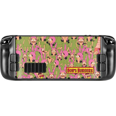 Bobs Burgers Louise Belcher Steam Deck Handheld Gaming Computer OLED Skin