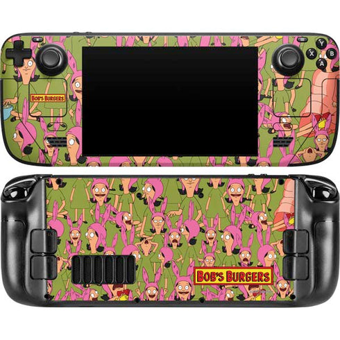 Bobs Burgers Louise Belcher Steam Deck Handheld Gaming Computer Skin