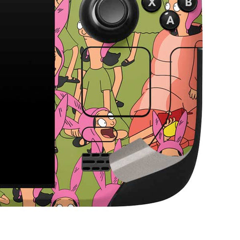 Bobs Burgers Louise Belcher Steam Deck Handheld Gaming Computer Skin