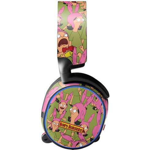 Bobs Burgers Louise Belcher SteelSeries Arctis 3 Skin