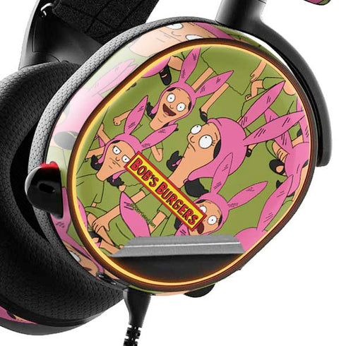 Bobs Burgers Louise Belcher SteelSeries Arctis 5 Skin