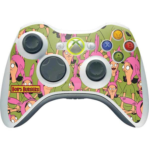 Bobs Burgers Louise Belcher Xbox 360 Wireless Controller Skin
