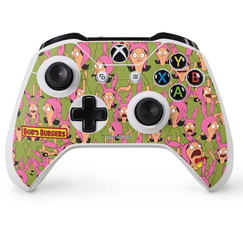 Bobs Burgers Louise Belcher Xbox One S Console and Controller Bundle Skin