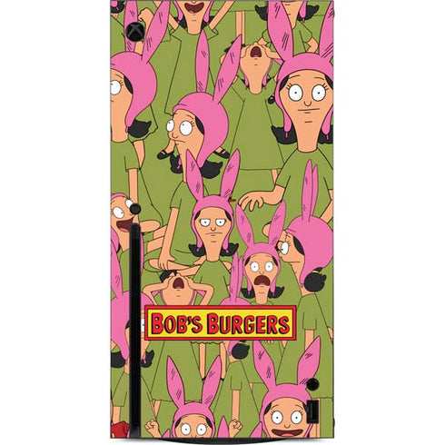 Bobs Burgers Louise Belcher Xbox Series X Console Skin