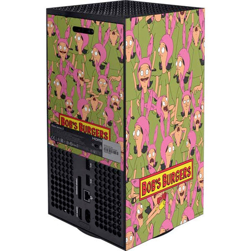 Bobs Burgers Louise Belcher XBox Series X Digital Edition Bundle Skin