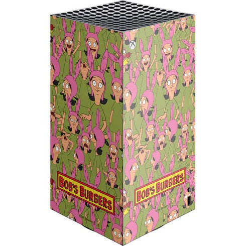 Bobs Burgers Louise Belcher XBox Series X Digital Edition Console Skin