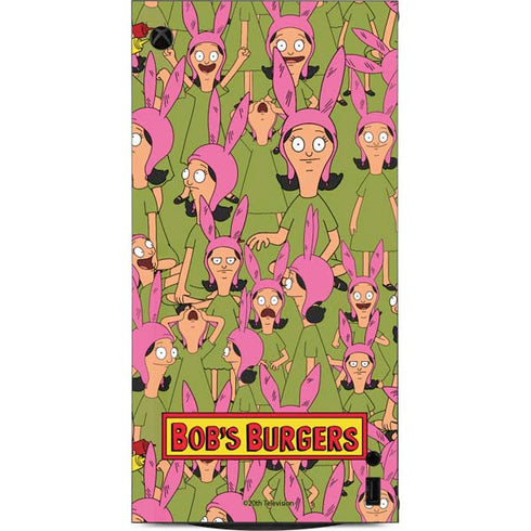 Bobs Burgers Louise Belcher XBox Series X Digital Edition Console Skin