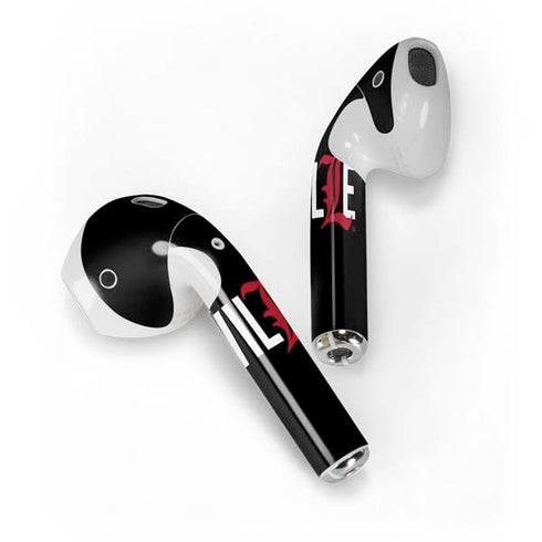 University of Louisville Black Background Apple AirPods Skin